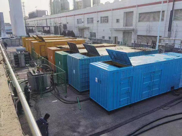 宣城柴油发电机出租案例展示